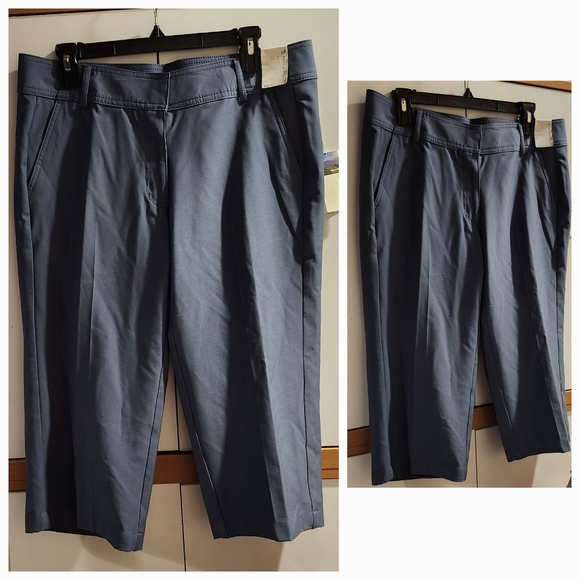 NWT- Pebble Beach Golf Capri Performance Pants Size 12. 👖 Blue - Picture 9 of 13